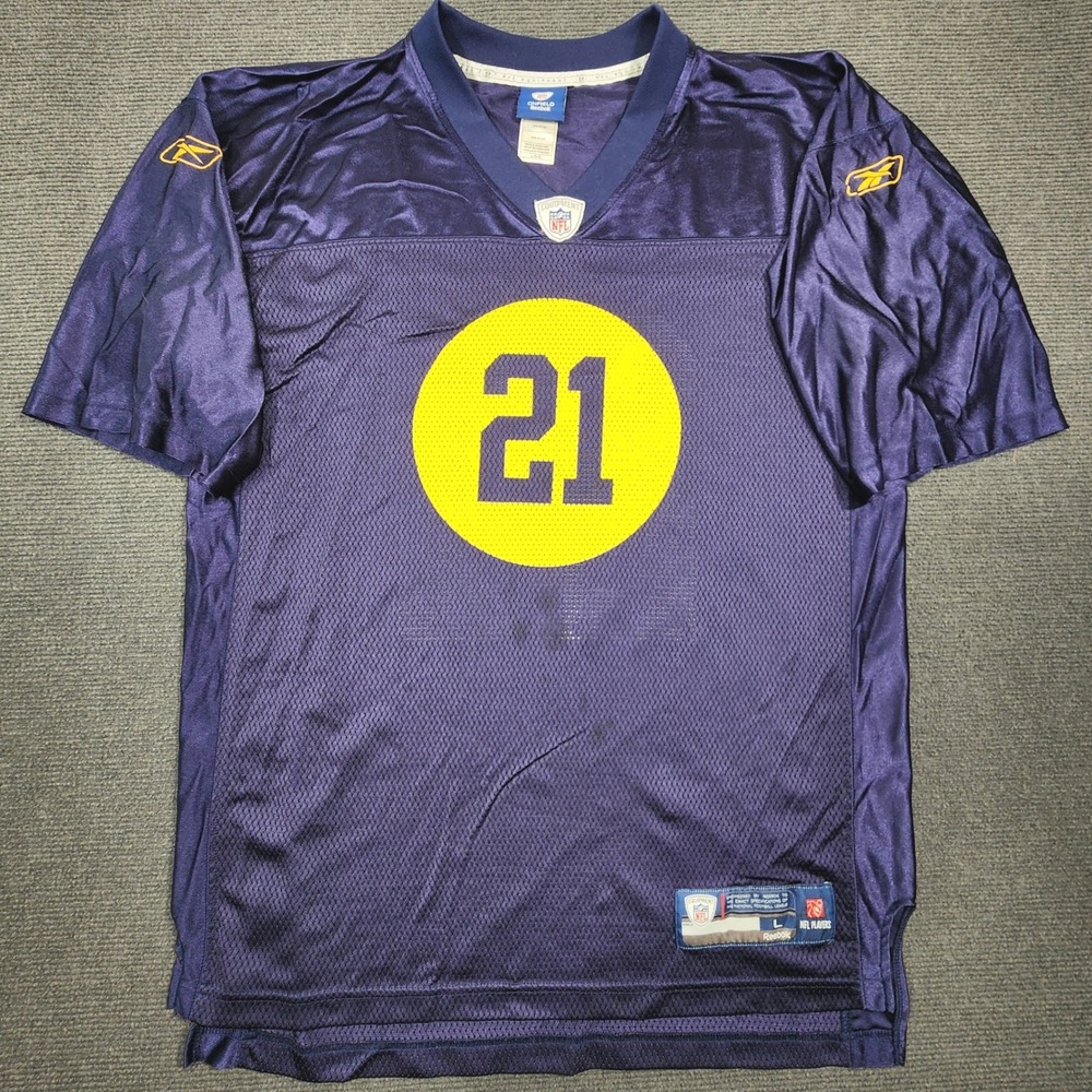 Reebok Football Jersey Men Large Purple Charles Woodson #21 NFL Onfield Sports